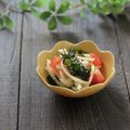 まろんかふぇ's cooksnap of when they made トマト☆わかめ☆玉ねぎの中華サラダ♪♪.