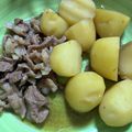 Stacieee's cooksnap of when they made 豚肉とじゃがいもの煮物.