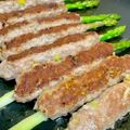 やよい・M's cooksnap of when they made アスパラつくね.