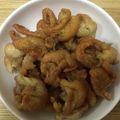 かおり♡♡♡'s cooksnap of when they made おつまみ＊油不使用＊パリパリ♪鶏皮唐揚げ.