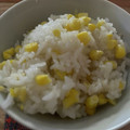 picachi's cooksnap of when they made 塩と酒だけ簡単とうもろこしご飯.