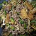 クック6PS3UP☆'s cooksnap of when they made 牛肉とゴーヤのオイスターチャンプルー.