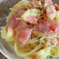なぎ茶's cooksnap of when they made イチジクと生ハムの冷製パスタ.
