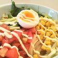 イエローバード's cooksnap of when they made 野菜たっぷりサラダうどん.