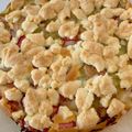 しゃもじなくま's cooksnap of when they made ルバーブのクランブルケーキ/ドイツ菓子.