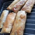 ういき☆彡's cooksnap of when they made 簡単！残りカレーリメイク！カレー春巻き.