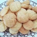 ～ko's cooksnap of when they made メロンパンクッキー.