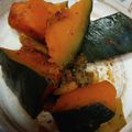 ♡Catherine's cooksnap of when they made かぼちゃとブロッコリーのコチュジャン煮.