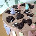 nanami_mu's cooksnap of when they made 混ぜるだけ♡オレオチョコレアチーズケーキ.