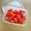 キンプリ's cooksnap of when they made パクパク☆種無しカットスイカの作り方.