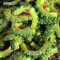 クック8W4H9J☆'s cooksnap of when they made ゴーヤ佃煮『材料は全部で５コ』.