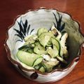 エセベジタリアン's cooksnap of when they made ズッキーニ、椎茸のにんにく卵炒め.