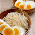 ♡てるてる♡'s cooksnap of when they made もやし、醤油とごま油だけ.