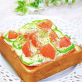 Satoco❋'s cooksnap of when they made 簡単うちのピザトースト♪.
