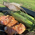 papikun's cooksnap of when they made 簡単ＢＢＱ！！とうもろこし丸焼き.