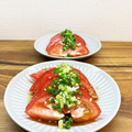 horseland's cooksnap of when they made 簡単トマトとネギの副菜.