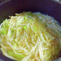 クック6RIO8Y☆'s cooksnap of when they made 春雨と長ネギ・もやしの食べるスープ.