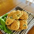 マルんちの丸顔's cooksnap of when they made 生バジルとオリーブオイルの簡単スコーン♪.