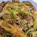トラクックー's cooksnap of when they made 牛肉とこんにゃくの甘炒め.