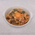 ＊なみへい＊'s cooksnap of when they made 低糖質！オートミールキムチチャーハン.