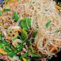 hime1031's cooksnap of when they made 超簡単☆牛ひき肉で絶品チャプチェ.