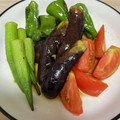 ラーメン好き♪'s cooksnap of when they made めんつゆで簡単！夏野菜の揚げ浸し.