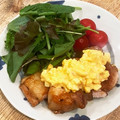 すももの枝's cooksnap of when they made ぷりぷり鶏もも肉の照り焼き～マヨ卵のせ～.