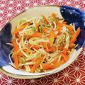 あーこ姐's cooksnap of when they made えのきと人参とねぎの柚子胡椒あえ.