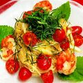 serafin's cooksnap of when they made 簡単！和風味✿トマト＆玉葱の冷製パスタ✿.