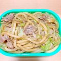 ステルトミチル's cooksnap of when they made 我が家の焼きうどん.