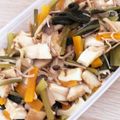 食べる！'s cooksnap of when they made 小松菜と厚揚げきのこの煮びたし♪.