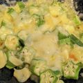 ashey's cooksnap of when they made 幾つになっても美味しい鬼簡単チーズオクラ.