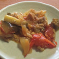 抹茶ソーダ's cooksnap of when they made トマトオクラ炒め水無しスープ風.