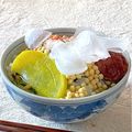 かっちゃん杉's cooksnap of when they made 夏はドン冷え！氷茶漬けでしょ♡.