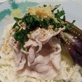 ラム＆チロル's cooksnap of when they made さっぱり美味♪茄子と豚しゃぶのそうめん.