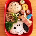 minminママ♡'s cooksnap of when they made キャラ弁☆スヌーピーとチャーリーブラウン.