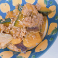 クック5QBPKJ☆'s cooksnap of when they made かぼちゃとなすのそぼろ味噌炒め.