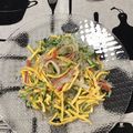 おはなすき's cooksnap of when they made しらたき胡瓜カニカマ卵で冷やし中華の味。.