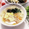 クックE662AA☆'s cooksnap of when they made 簡単！激ウマ♡ふわトロ卵スープ♡.