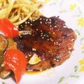 くむちん's cooksnap of when they made ポークハンバーグ★コチュジャンソース.