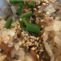 ☆hanamaru's cooksnap of when they made サバ缶と梅干しの炊き込みご飯.