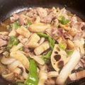 たまご☆毎日OL弁当's cooksnap of when they made レンコンと豚バラの炒め煮.