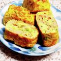 ☆★あんず姫★☆'s cooksnap of when they made チャーシュー卵焼き.