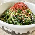 ばぢこ's cooksnap of when they made わかめときゅうりのごまナムル【作り置き】.