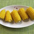 マリ0323's cooksnap of when they made 必見！！甘くなるトウモロコシの茹で方.