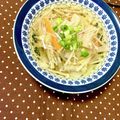 ふたごゆき's cooksnap of when they made 鶏ガラで♪野菜たっぷり和風のスープ.