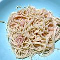 さっくぅりゅうりょう's cooksnap of when they made お店より美味しい？絶品たらこスパゲッティ.