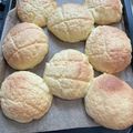 牛乳を何よりも愛する's cooksnap of when they made 手ごね☆大好きなメロンパン.