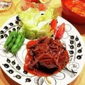bonbonnier's cooksnap of when they made 失敗なしの煮込みハンバーグ。.