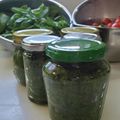 ｸﾏﾘｴ's cooksnap of when they made 絶対美味しい♪自家製ジェノベーゼソース.